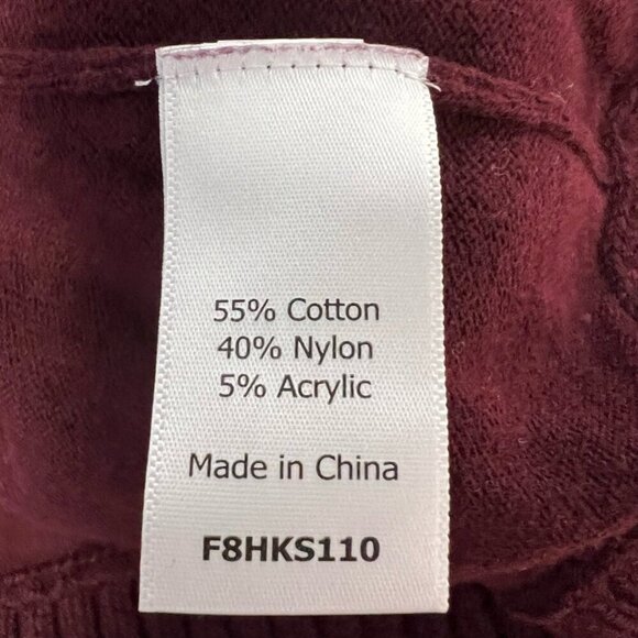 Market & Spruce Womens Cardigan Collared Long Sleeve Open Front Tight Knit S - Picture 9 of 10